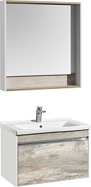 Акватон Мебель для ванной Капри 80 бетон пайн – фотография-1